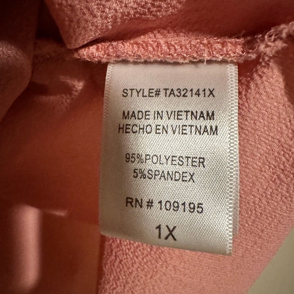 Love J Blouse 1X - Picture 4 of 7